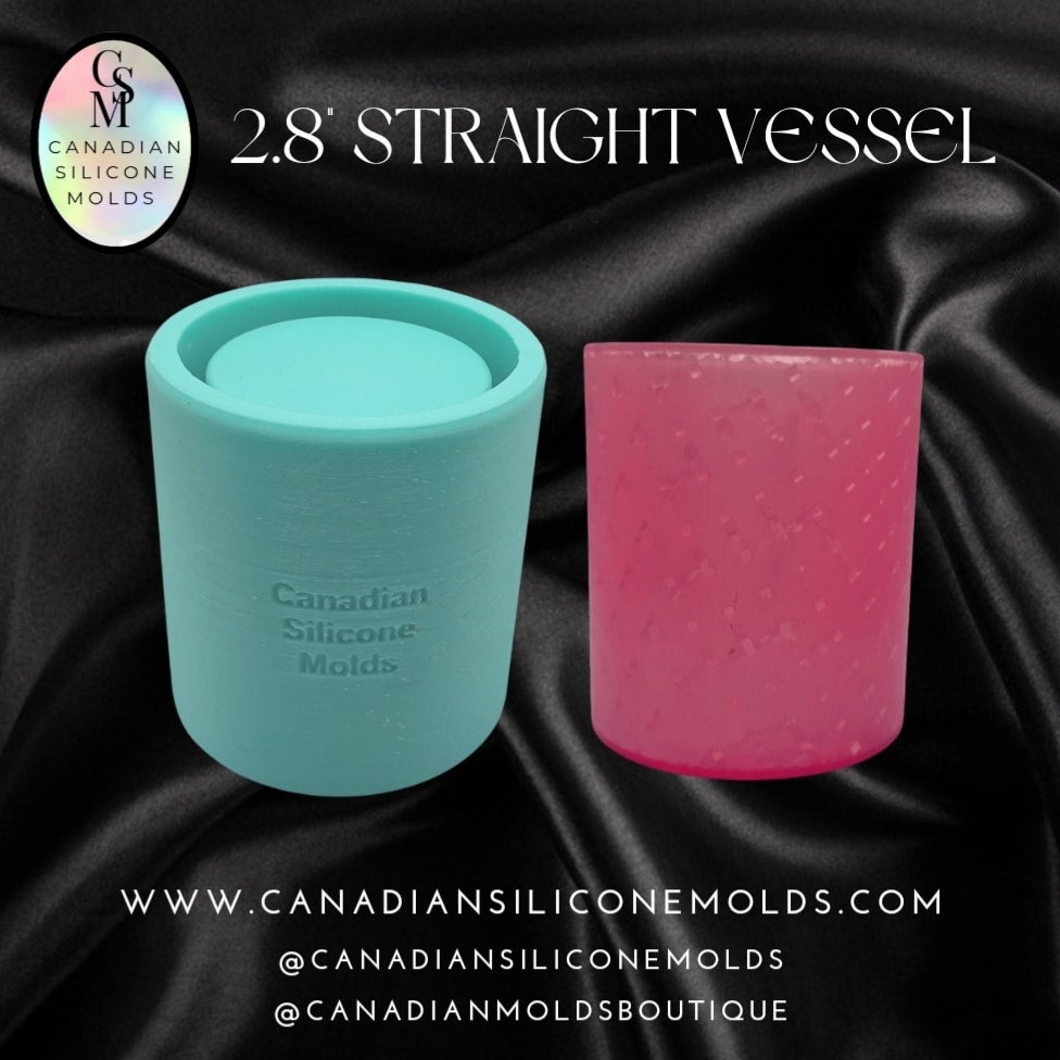Candle Vessel Molds Canadian Silicone Molds